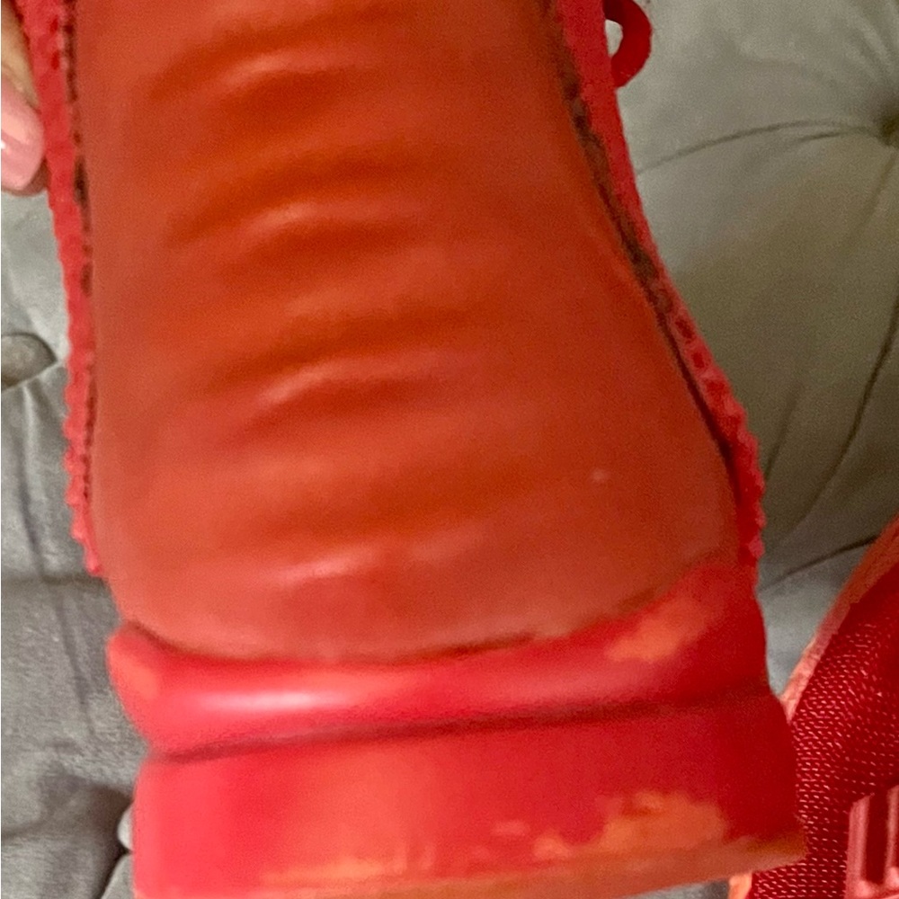 100% Authentic, Badly damaged Red October Nikes/ Yeezys
